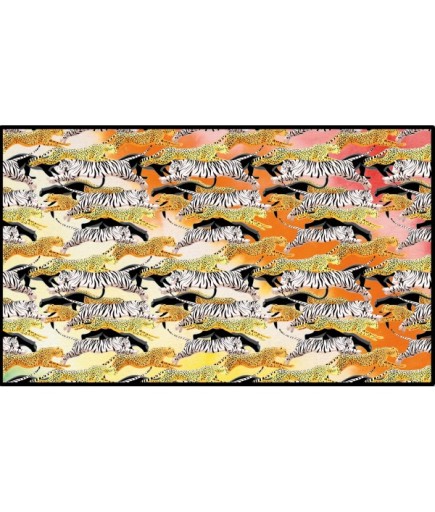 Zanzibar Kaplan Desenli Pareo