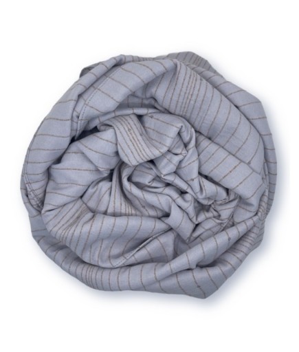 Mini Payetli Gri Şal