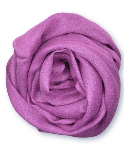 Hafif Pırıltılı Fuşya Şal