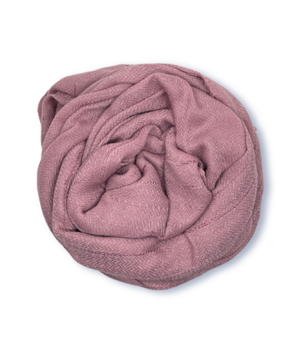 Yumuşak Dokulu Tüvit Desen Gül Kurusu Şal