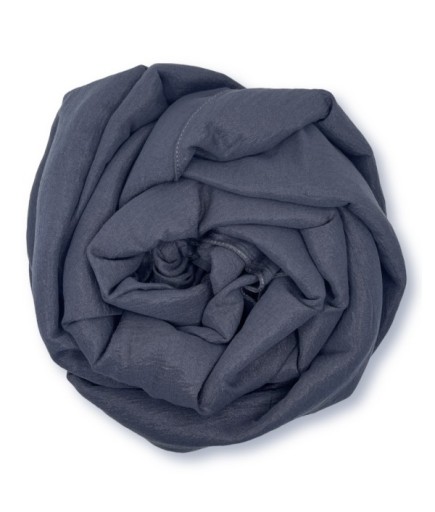 Yumuşak Dokulu Antrasit Düz Şal