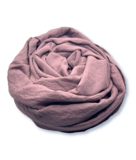 Yumuşak Dokulu Gül Kurusu Rengi Düz Şal