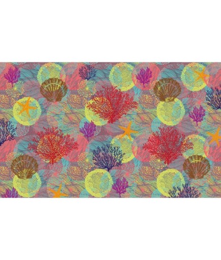  Capri Mercan Desenli Pareo